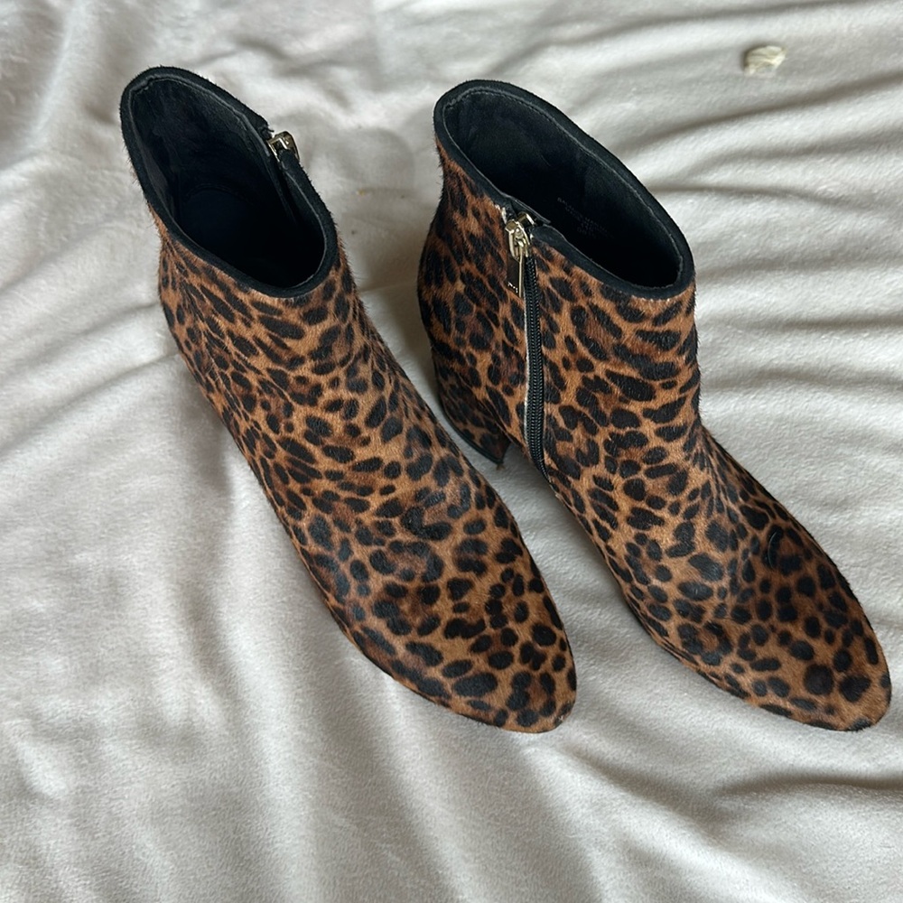 Marc Fisher Bootie Boot in Animal Print